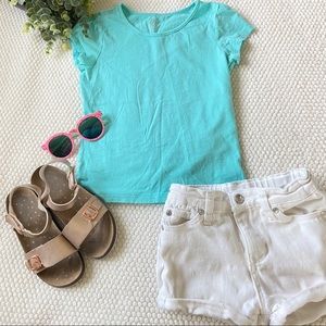 Children’s place teal tee size 5/6